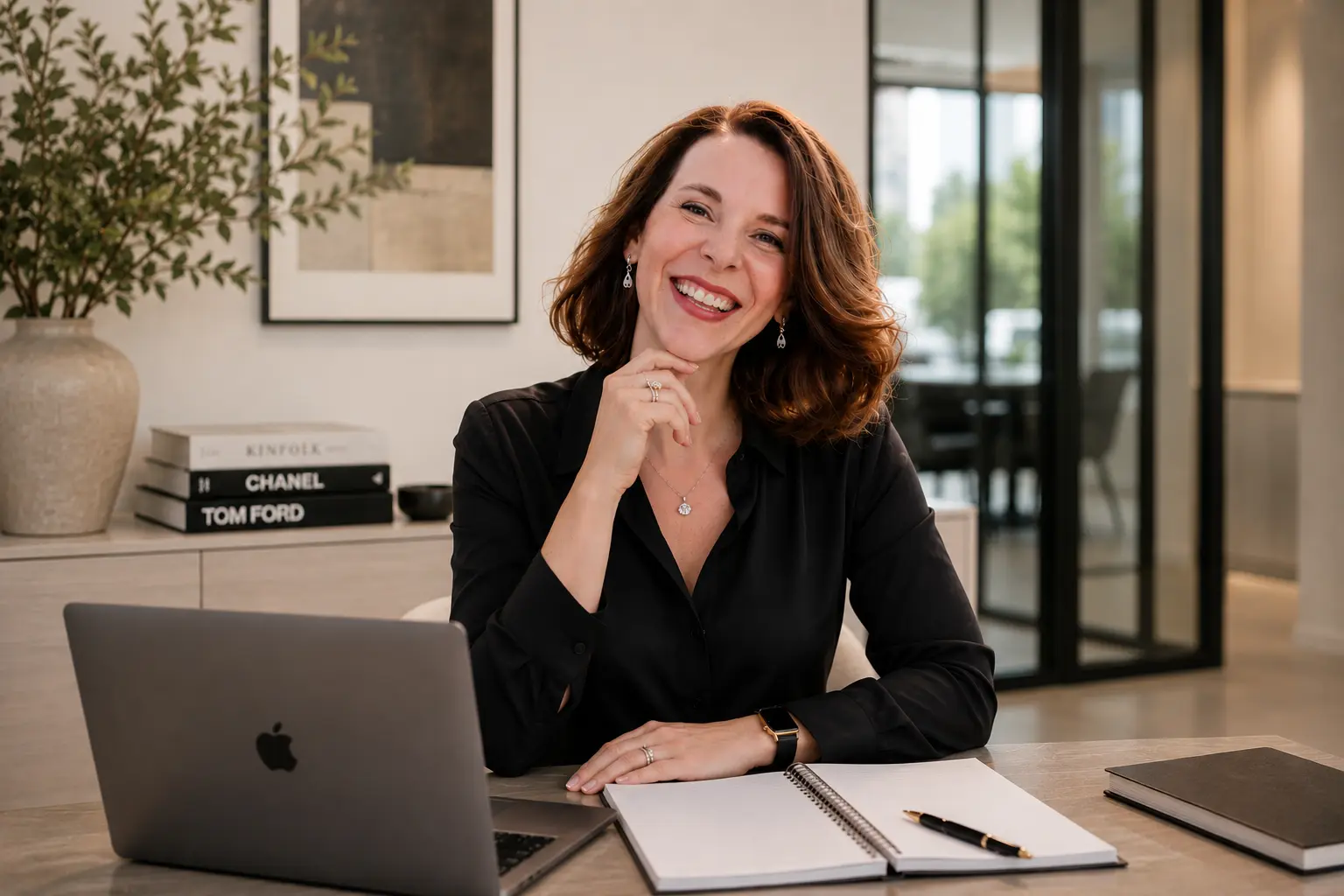 Charis White mentoring session